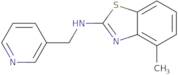 4-Methyl-N-(pyridin-3-ylmethyl)-1,3-benzothiazol-2-amine