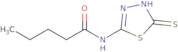 {N}-(5-Mercapto-1,3,4-thiadiazol-2-yl)pentanamide