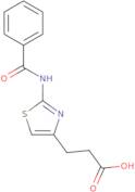 3-[2-(Benzoylamino)-1,3-thiazol-4-yl]propanoic acid