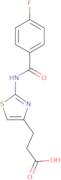 3-{2-[(4-Fluorobenzoyl)amino]-1,3-thiazol-4-yl}propanoic acid