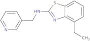 4-Ethyl-N-(pyridin-3-ylmethyl)-1,3-benzothiazol-2-amine