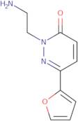 2-(2-Aminoethyl)-6-(2-furyl)pyridazin-3(2(H))-one