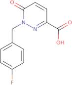 1-[(4-Fluorophenyl)methyl]-6-oxo-1,6-dihydropyridazine-3-carboxylic acid