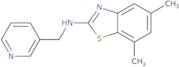5,7-Dimethyl-N-(pyridin-3-ylmethyl)-1,3-benzothiazol-2-amine