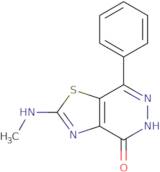 2-(Methylamino)-7-phenyl[1,3]thiazolo[4,5-d]pyridazin-4(5H)-one