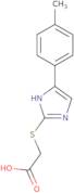 {[5-(4-Methylphenyl)-1H-imidazol-2-yl]sulfanyl}acetic acid