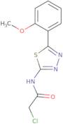 2-Chloro-N-[5-(2-methoxyphenyl)-1,3,4-thiadiazol-2-yl]acetamide