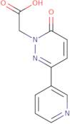 (6-Oxo-3-pyridin-3-ylpyridazin-1(6{H})-yl)acetic acid