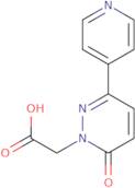 (6-Oxo-3-pyridin-4-ylpyridazin-1(6(H))-yl)acetic acid