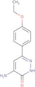 4-Amino-6-(4-ethoxyphenyl)pyridazin-3(2{H})-one