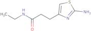 3-(2-Amino-1,3-thiazol-4-yl)-N-ethylpropanamide