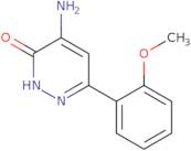 4-Amino-6-(2-methoxyphenyl)pyridazin-3(2{H})-one