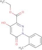 Ethyl 4-hydroxy-1-(2-methylphenyl)-6-oxo-1,6-dihydropyridazine-3-carboxylate