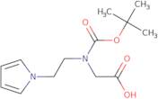 ((tert-Butoxycarbonyl)[2-(1H-pyrrol-1-yl)ethyl]amino)acetic acid