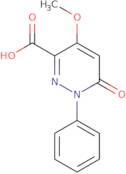 4-Methoxy-6-oxo-1-phenyl-1,6-dihydropyridazine-3-carboxylic acid