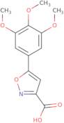 5-(3,4,5-Trimethoxyphenyl)isoxazole-3-carboxylic acid