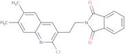 2-[2-(2-Chloro-6,7-dimethylquinolin-3-yl)ethyl]isoindole-1,3-dione
