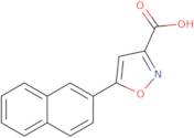 5-(2-Naphthyl)isoxazole-3-carboxylic acid