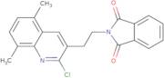 2-[2-(2-Chloro-5,8-dimethylquinolin-3-yl)ethyl]isoindole-1,3-dione