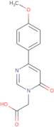 [4-(4-Methoxyphenyl)-6-oxopyrimidin-1(6(H))-yl]acetic acid