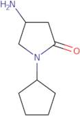 4-Amino-1-cyclopentylpyrrolidin-2-one