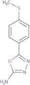 5-[4-(Methylsulfanyl)phenyl]-1,3,4-oxadiazol-2-amine