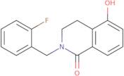 2-(2-Fluorobenzyl)-5-hydroxy-3,4-dihydroisoquinolin-1(2H)-one
