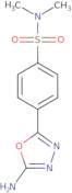 4-(5-Amino-1,3,4-oxadiazol-2-yl)-N,N-dimethylbenzenesulfonamide
