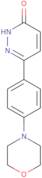 6-(4-Morpholin-4-ylphenyl)pyridazin-3-ol