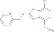7-Chloro-4-methoxy-N-(pyridin-2-ylmethyl)benzo[D]thiazol-2-amine