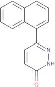 6-(Naphthalen-1-yl)-2,3-dihydropyridazin-3-one