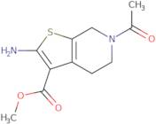 Methyl 6-acetyl-2-amino-4H,5H,6H,7H-thieno[2,3-c]pyridine-3-carboxylate