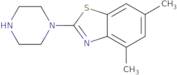 4,6-Dimethyl-2-(piperazin-1-yl)-1,3-benzothiazole