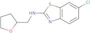 6-Chloro-N-(tetrahydrofuran-2-ylmethyl)-1,3-benzothiazol-2-amine