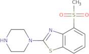4-(Methylsulfonyl)-2-piperazin-1-yl-1,3-benzothiazole