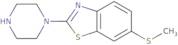 6-(Methylthio)-2-piperazin-1-yl-1,3-benzothiazole