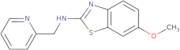 6-Methoxy-N-(pyridin-2-ylmethyl)-1,3-benzothiazol-2-amine