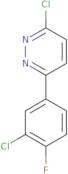 3-Chloro-6-(3-chloro-4-fluorophenyl)pyridazine