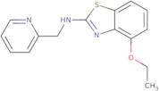 4-Ethoxy-N-(pyridin-2-ylmethyl)-1,3-benzothiazol-2-amine