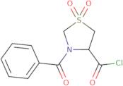 3-Benzoyl-1,1-dioxo-1,3-thiazolidine-4-carbonyl chloride