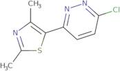 3-Chloro-6-(2,4-dimethyl-1,3-thiazol-5-yl)pyridazine