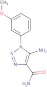 5-Amino-1-(3-methoxyphenyl)-1H-1,2,3-triazole-4-carboxamide