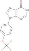 3-[4-(Trifluoromethoxy)phenyl]-3,6-dihydro-7H-[1,2,3]triazolo[4,5-d]pyrimidin-7-one
