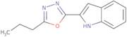 2-(5-Propyl-1,3,4-oxadiazol-2-yl)-1H-indole