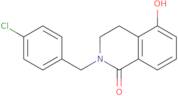 2-(4-Chlorobenzyl)-5-hydroxy-3,4-dihydroisoquinolin-1(2H)-one