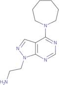 [2-(4-Azepan-1-yl-1H-pyrazolo[3,4-d]pyrimidin-1-yl)ethyl]amine