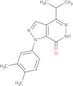 1-(3,4-Dimethylphenyl)-4-isopropyl-1,6-dihydro-7H-pyrazolo[3,4-d]pyridazin-7-one