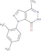 1-(2,4-Dimethylphenyl)-4-methyl-1,6-dihydro-7H-pyrazolo[3,4-d]pyridazin-7-one