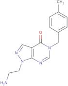 1-(2-Aminoethyl)-5-(4-methylbenzyl)-1,5-dihydro-4H-pyrazolo[3,4-d]pyrimidin-4-one