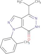 4-Isopropyl-1-(2-methylphenyl)-1,6-dihydro-7H-pyrazolo[3,4-d]pyridazin-7-one